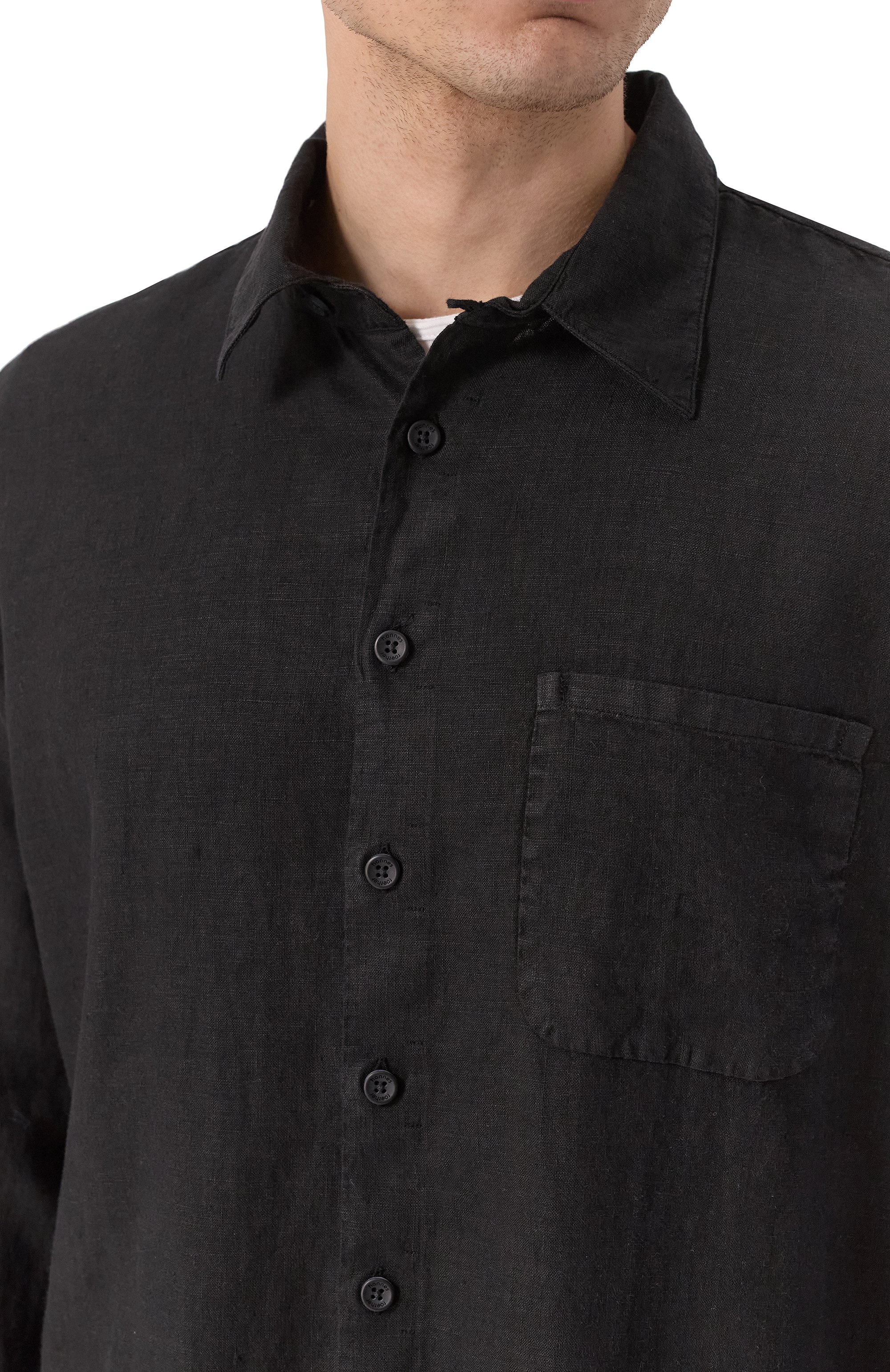 Льняная рубашка HANNES ROETHER, арт. K0N29ZESS.608, фото 5