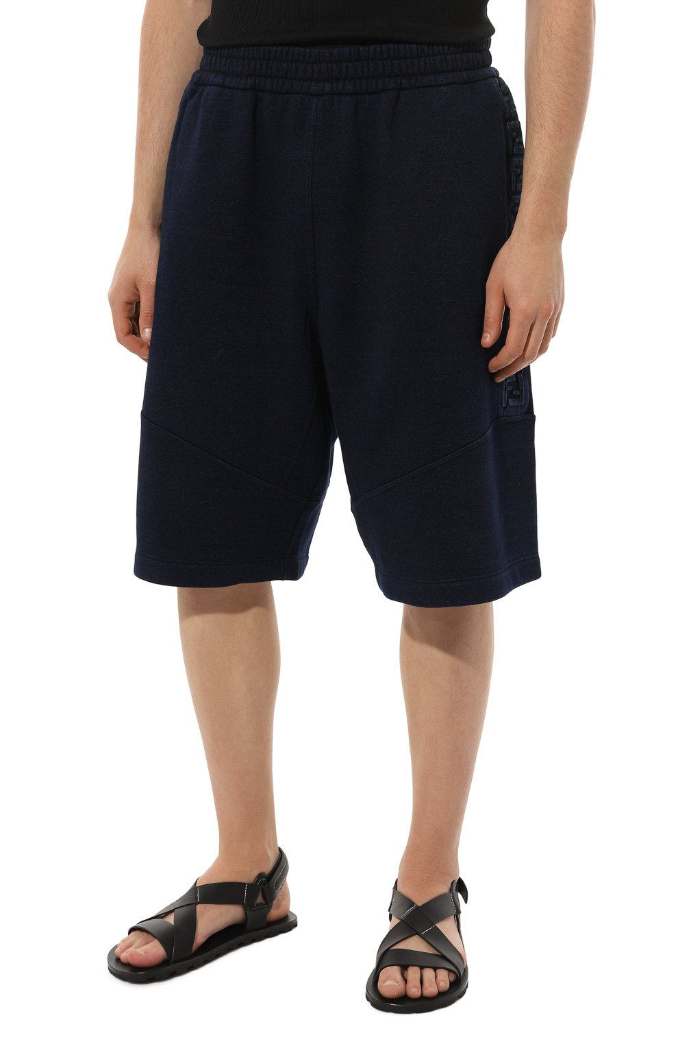 Хлопковые шорты FENDI, арт. FAB651/AN5U/F0RU7, фото 3