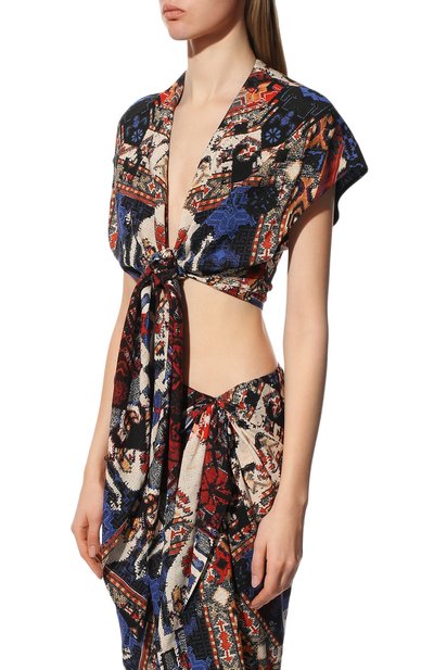 Топ из вискозы BALMAIN, арт. XF1AL060/VB22, фото 3