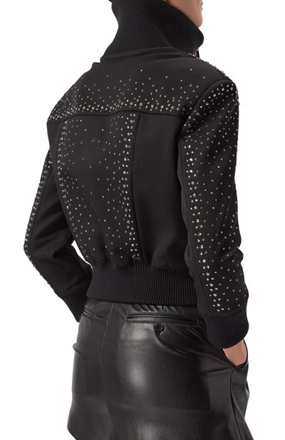 Шерстяной �бомбер THE ATTICO, арт. 250WCB00071/WWW046TS, фото 4