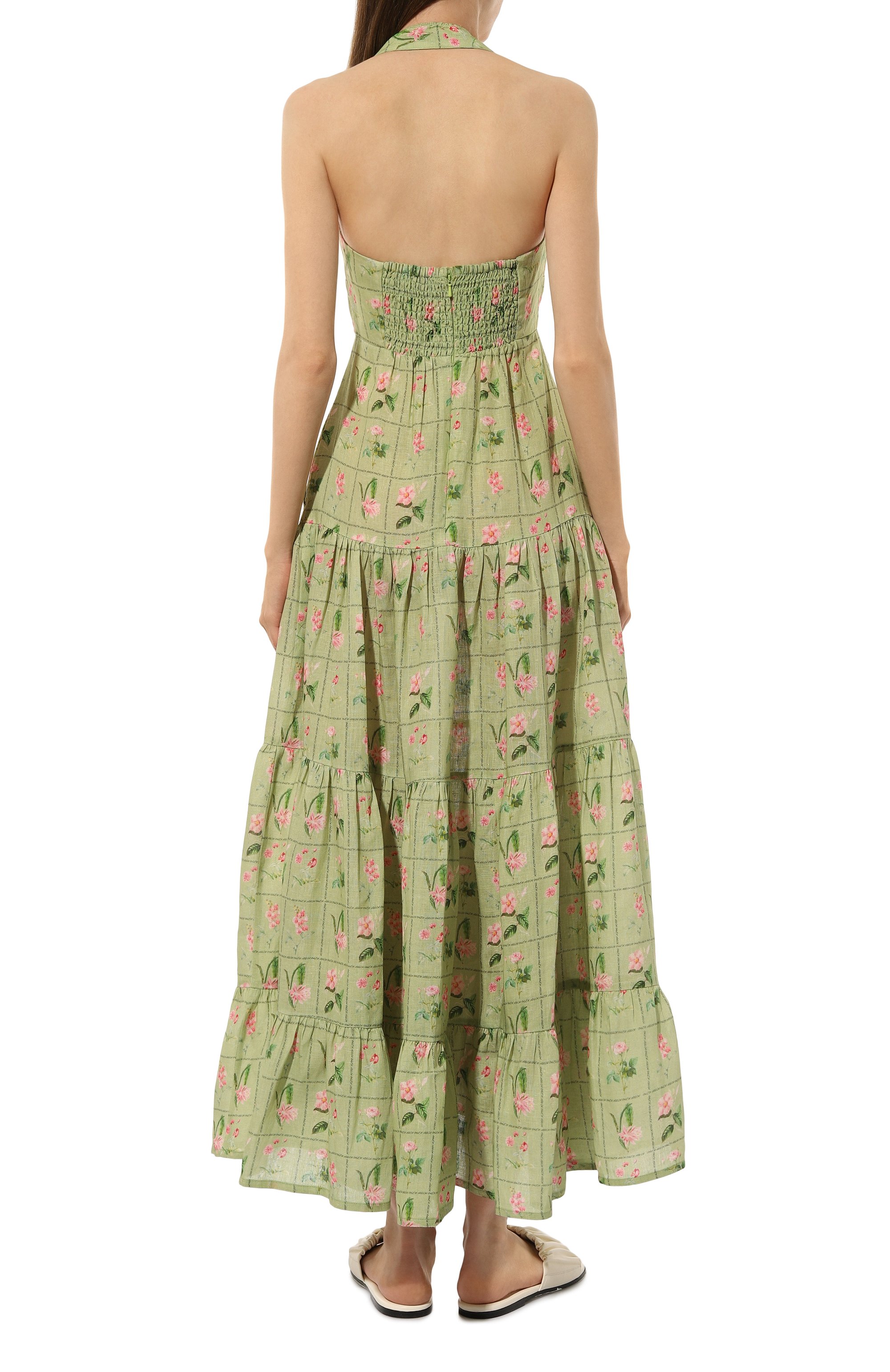 Льняное платье PALM NOOSA, арт. WILL0W DRESS, фото 4