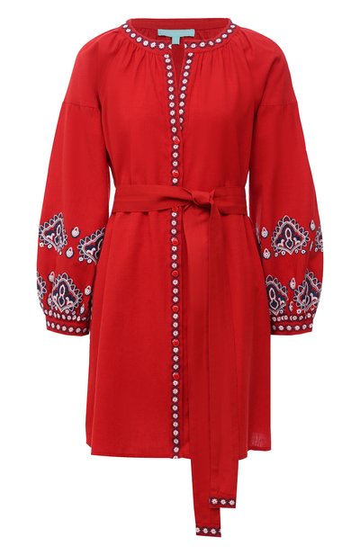 Женское платье из хлопка и льна MELISSA ODABASH, арт. TANIA