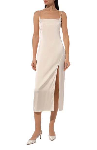 Платье из вискозы JACQUEMUS, арт. 24E241DR100/1000, фото 3