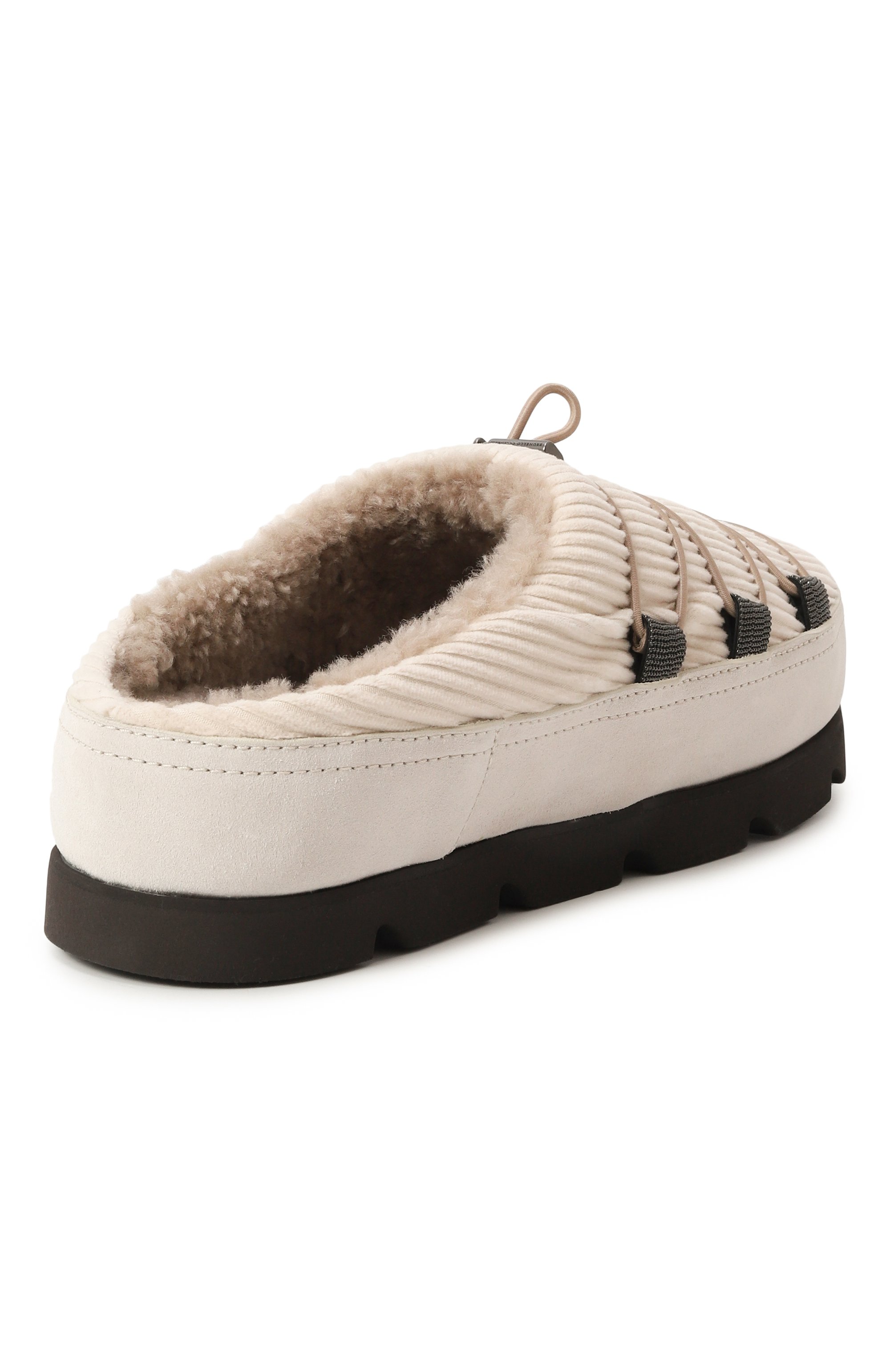 Комбинированные сабо BRUNELLO CUCINELLI, арт. MZSFG2830, фото 5