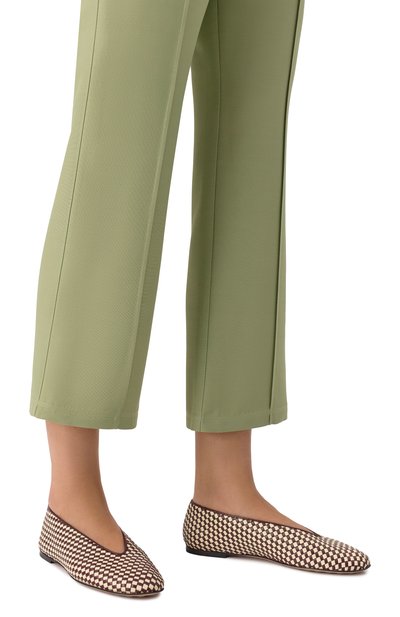 Кожаные балетки rosa BOTTEGA VENETA, арт. 837887/V4VE1, фото 2