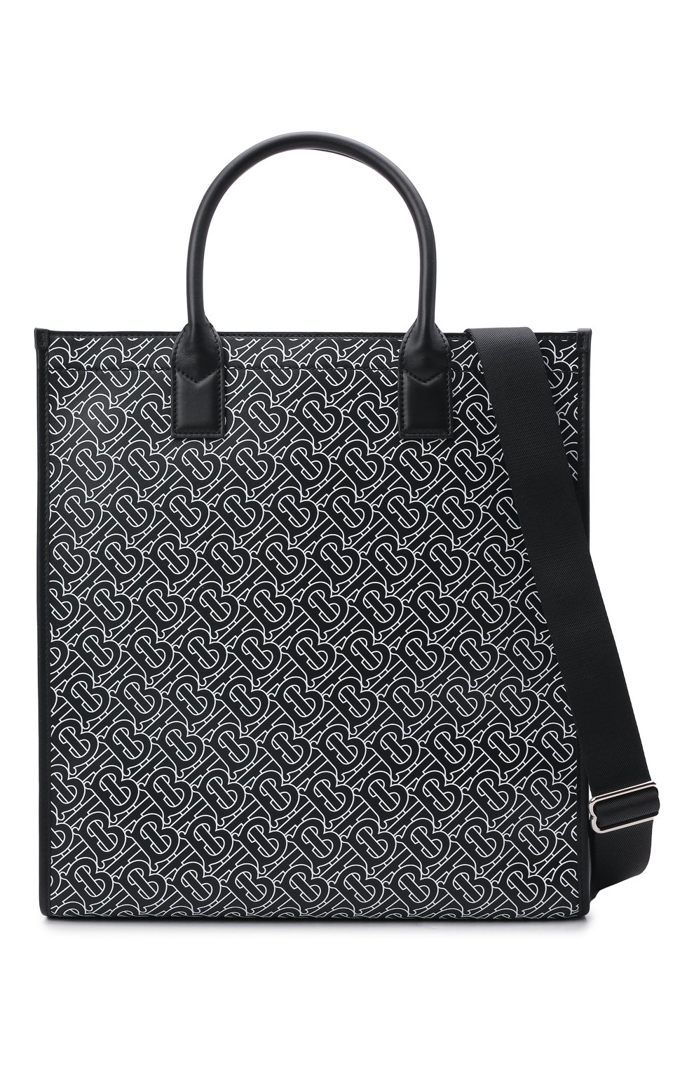 Кожаная сумка-тоут BURBERRY, арт. 8049435, фото 7