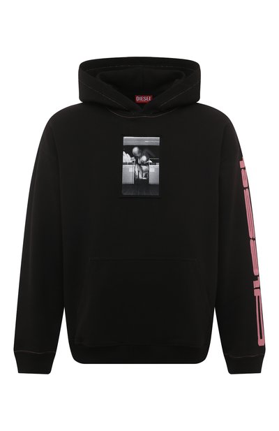 Хлопковое худи DIESEL, арт. A12283/0IEAX, фото 1