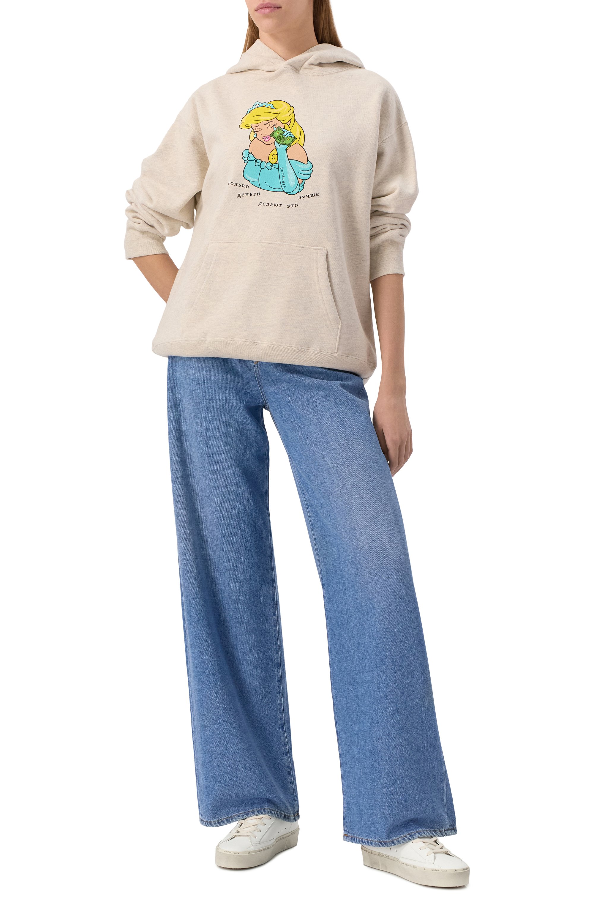 Кожаные кеды hi star GOLDEN GOOSE DELUXE BRAND, арт. GWF00118.F006845, фото 2