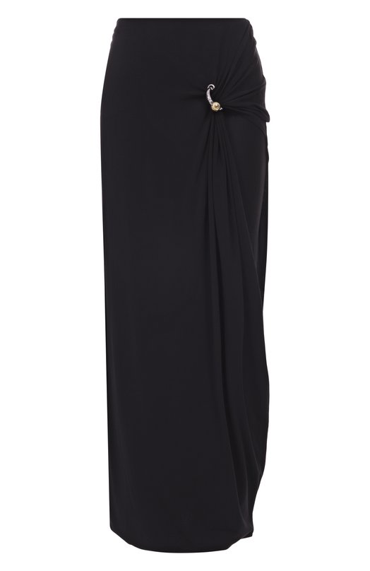 Юбка из вискозы Jean Paul Gaultier 25/03-W-SK008/J008 Чёрный 25/03-W-SK008/J008