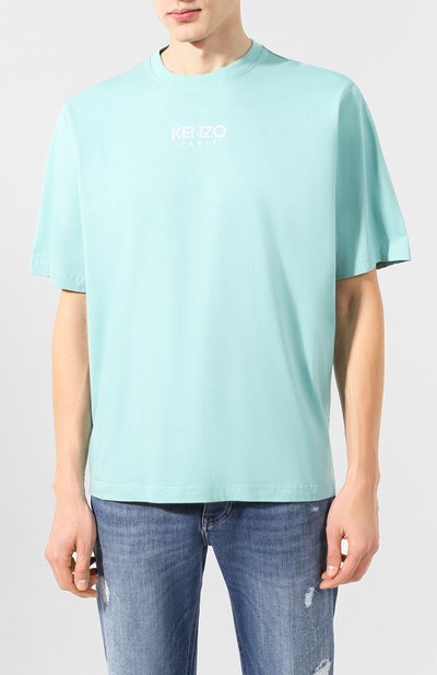 Хлопковая футболка KENZO, арт. FA55TS5024AB, фото 3