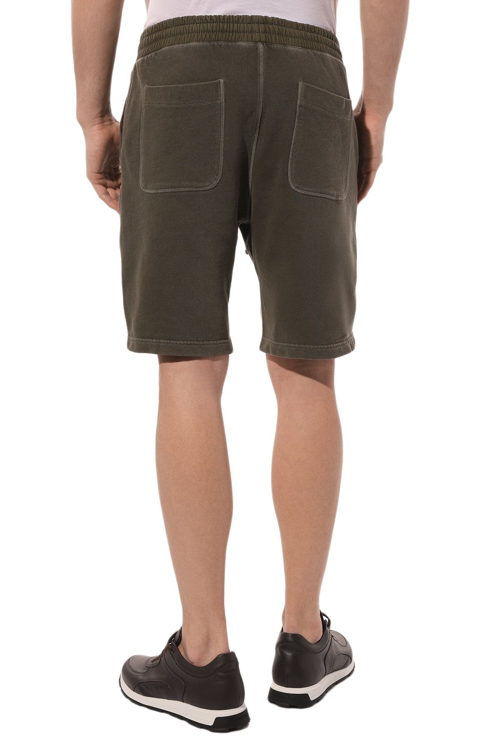 Хлопковые шорты WOOLRICH, арт. CFW0SH0041MRUT2915, фото 4