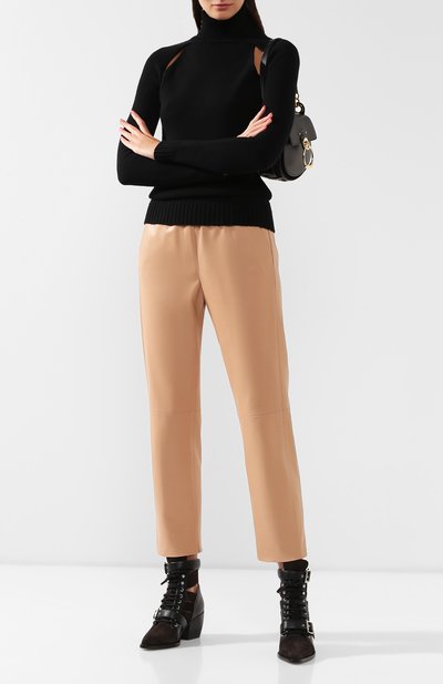 Кожаные брюки DROME, арт. DPD1852VC/D400C, фото 2