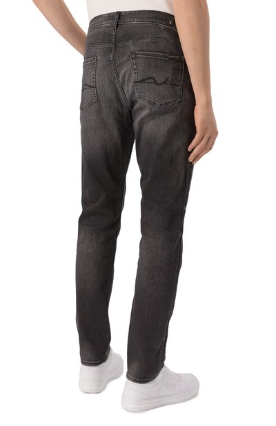 Джинсы slimmy tapered 7 FOR ALL MANKIND, арт. JSMXC880DB, фото 4