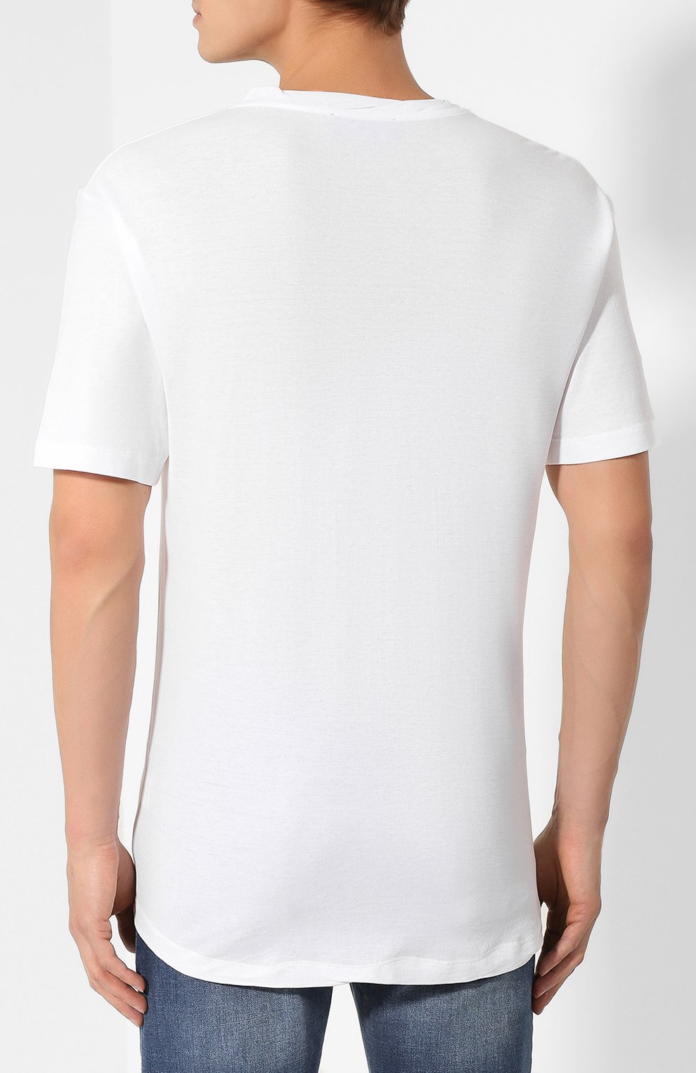 Хлопковая футболка KITON, арт. UMM0024, фото 4