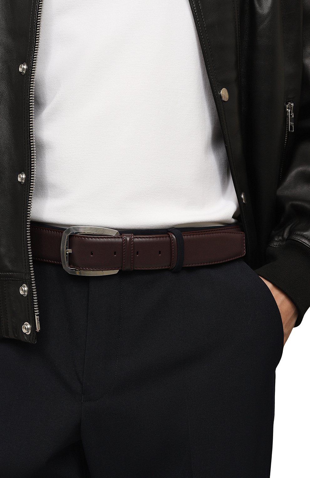 Кожаный ремень STEFANO RICCI, арт. N381VH/A570P, фото 2