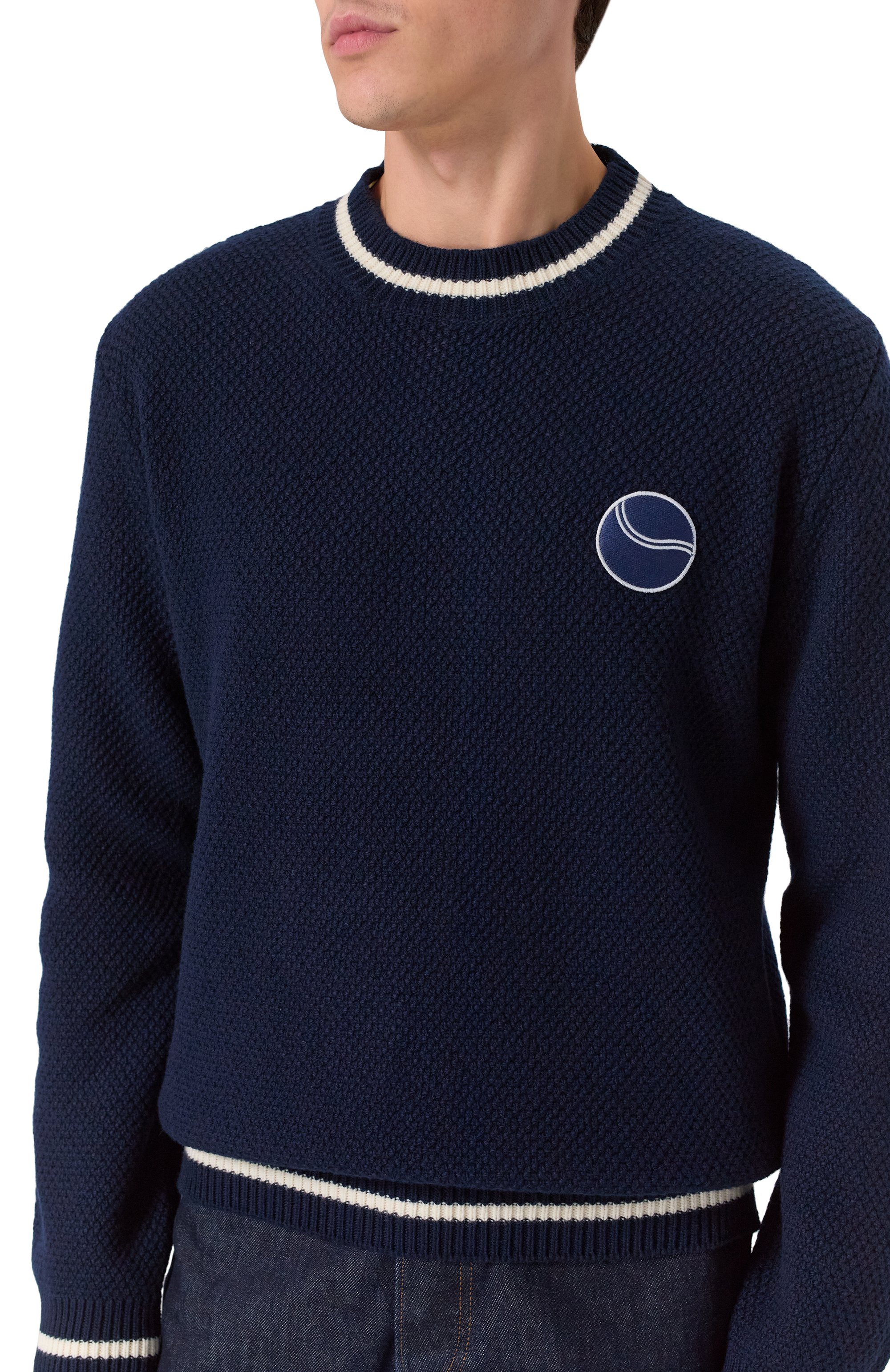 Шерстяной свитер KITON, арт. UMM070502, фото 5