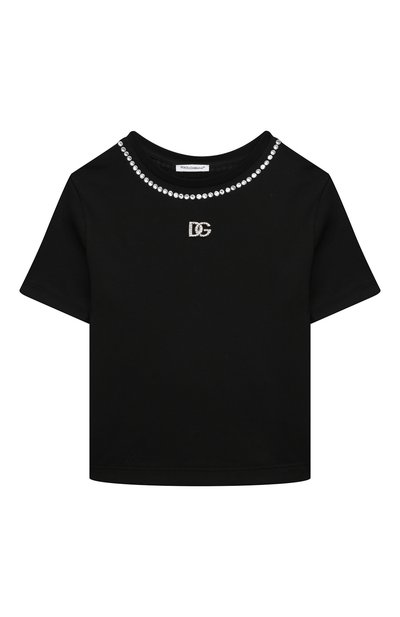 Хлопковая футболка DOLCE & GABBANA, арт. L5JTKT/G7K5Q/2-6