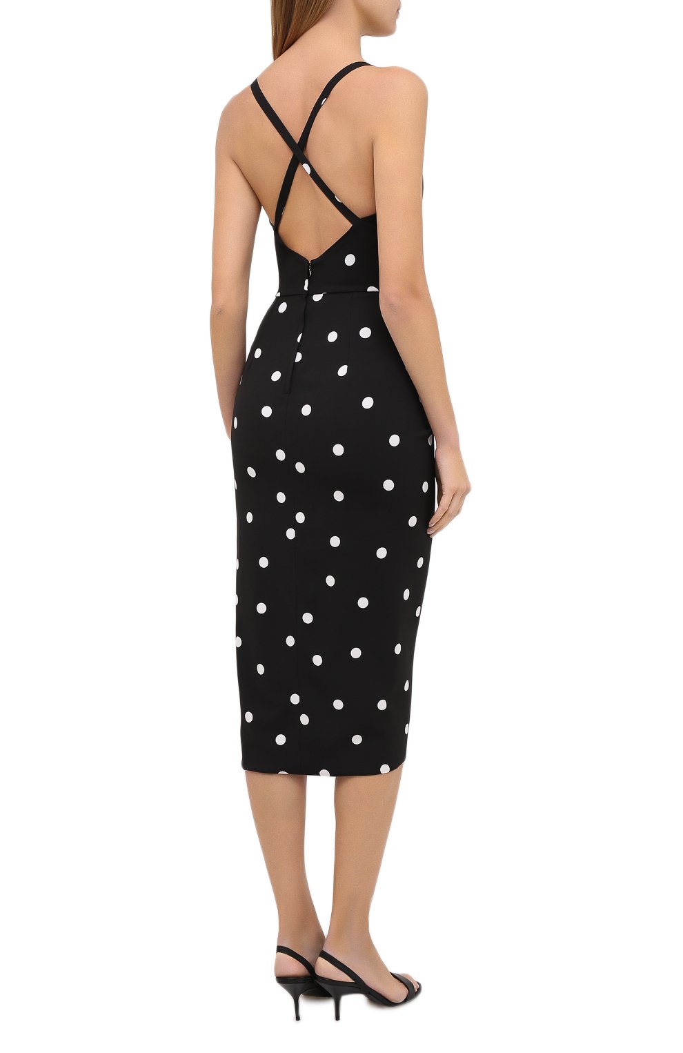 Платье из вискозы DOLCE & GABBANA, арт. F6K6ZT/FSRLM, фото 4