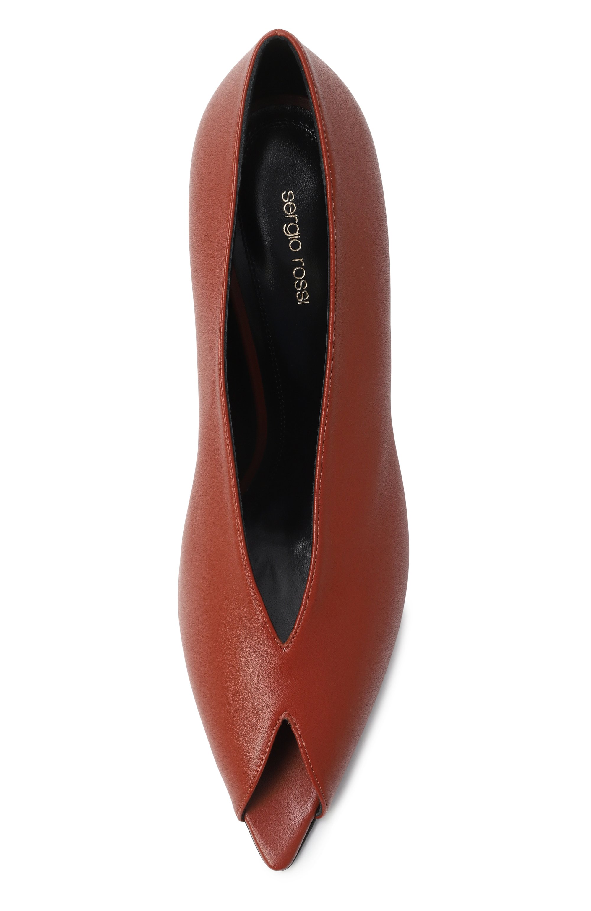 Кожаные туфли beak 85 SERGIO ROSSI, арт. B13170/MMVN13, фото 6