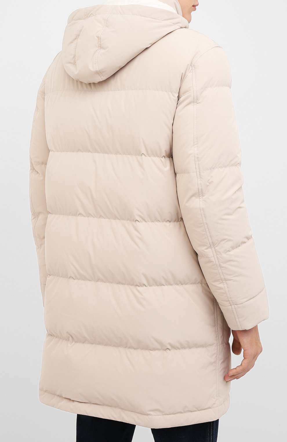 Пуховик BRUNELLO CUCINELLI кремового цвета по цене 457500 руб., арт. MD4791757, фото 4 Пуховик BRUNELLO CUCINELLI, арт. MD4791757, фото 4