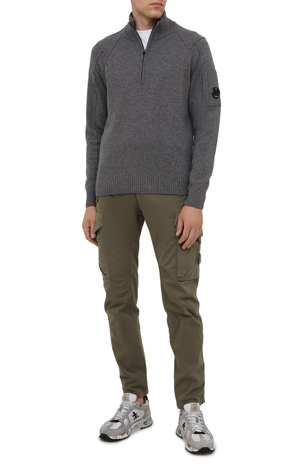 Шерстяной свитер C.P. COMPANY, арт. 11CMKN089A-005504A, фото 2