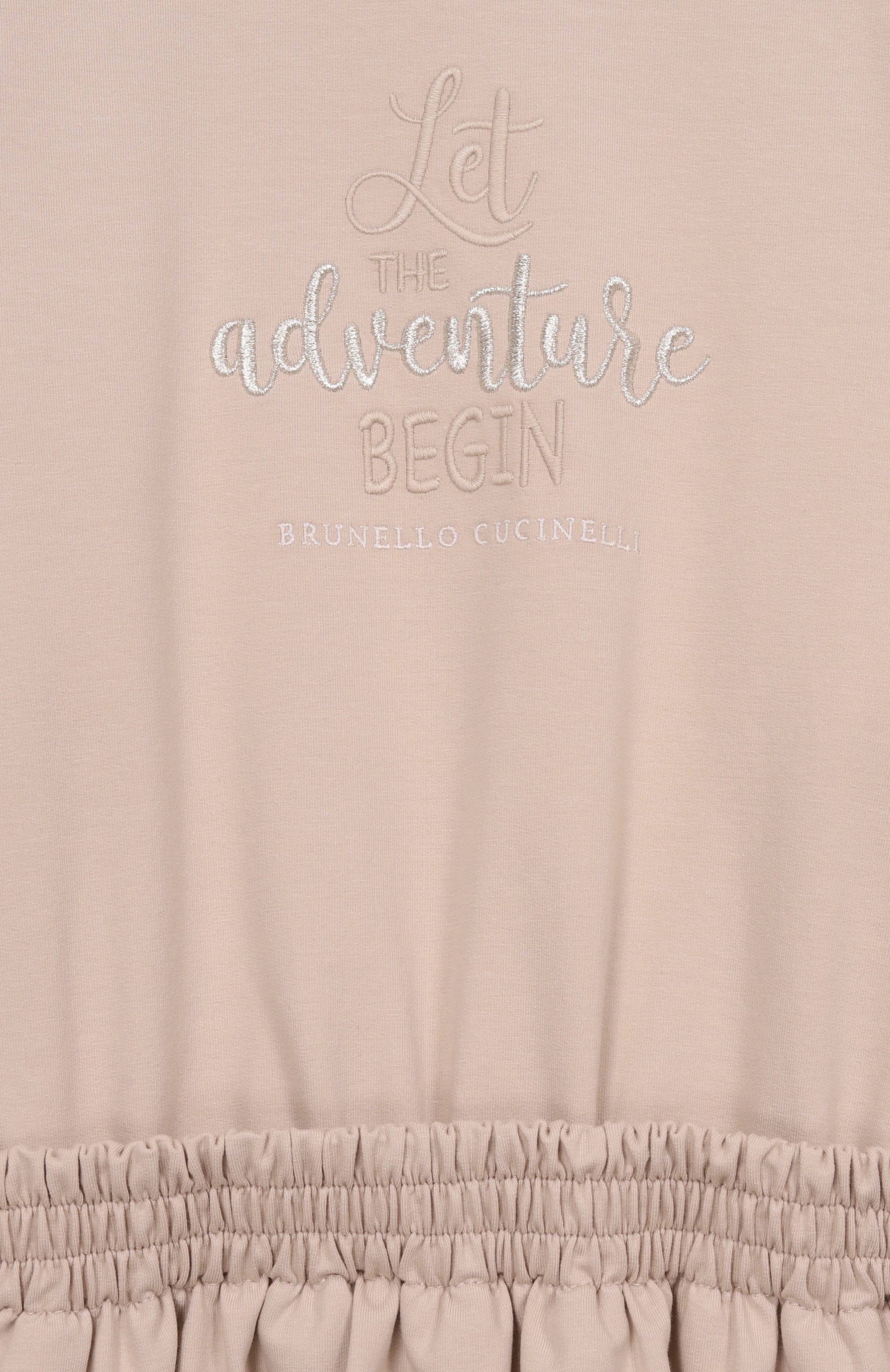 Хлопковое платье BRUNELLO CUCINELLI, арт. BH827A324A, фото 3