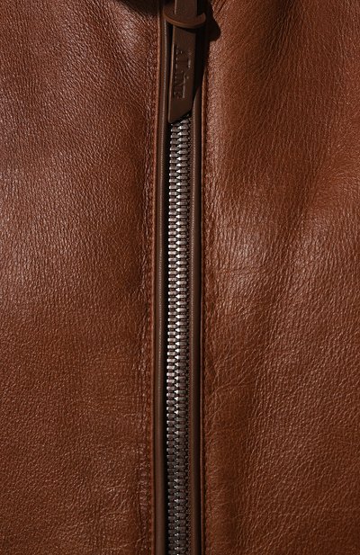 Дубленка из овчины ALINE коричневого цвета по цене 212500 руб., арт. AL22FW010912, фото 5 Дубленка из овчины ALINE, арт. AL22FW010912, фото 5