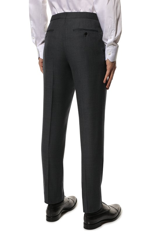 Шерстяной костюм Brioni RA7K25/P1A23/J0URNEY Синий  RA7K25/P1A23/J0URNEY Фото 5