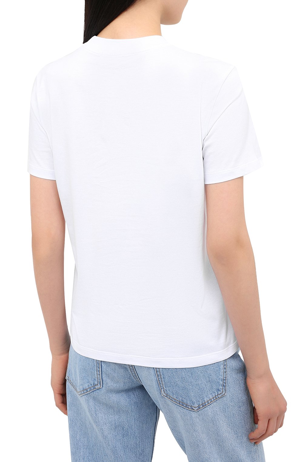 Хлопковая футболка MSGM, арт. 2941MDM100 207798, фото 4