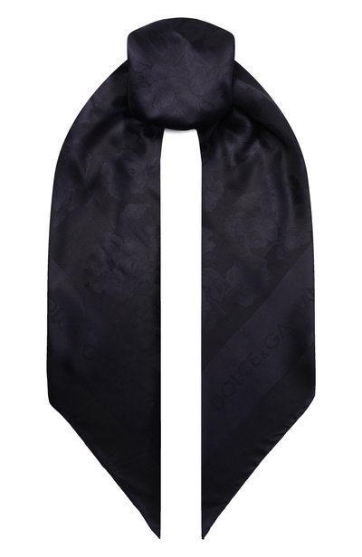 Женский шаль из шелка и кашемира DOLCE & GABBANA, арт. FS209A/GDD1E