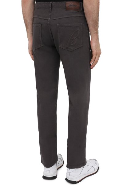 Джинсы stelvio BRIONI коричневого цвета по цене 77400 руб., арт. SPNJ0M/08T01/STELVI0, фото 5 Джинсы stelvio BRIONI, арт. SPNJ0M/08T01/STELVI0, фото 5