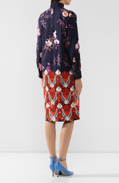Хлопковое платье DRIES VAN NOTEN, арт. 192-31077-8007, фото 4