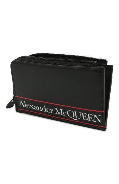 Кожаный футляр для кредитных карт ALEXANDER MCQUEEN черного цвета по цене 39100 руб., арт. 600390/1NT7B, фото 3 Кожаный футляр для кредитных карт ALEXANDER MCQUEEN, арт. 600390/1NT7B, фото 3