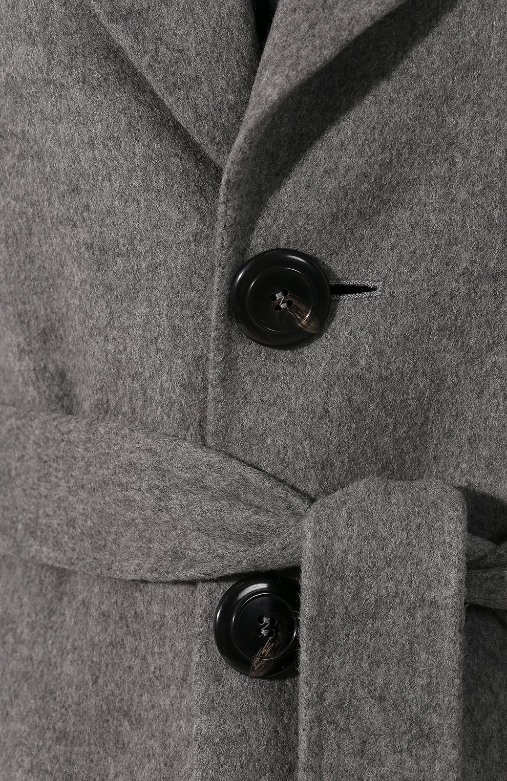 Шерстяное пальто DSQUARED2 серого цвета по цене 181500 руб., арт. S75AA0289/S52067, фото 5 Шерстяное пальто DSQUARED2, арт. S75AA0289/S52067, фото 5