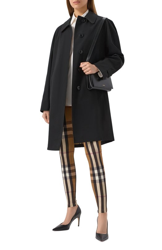 Брюки из вискозы Burberry 4566766 A8492 Коричневый  4566766 A8492 Фото 2