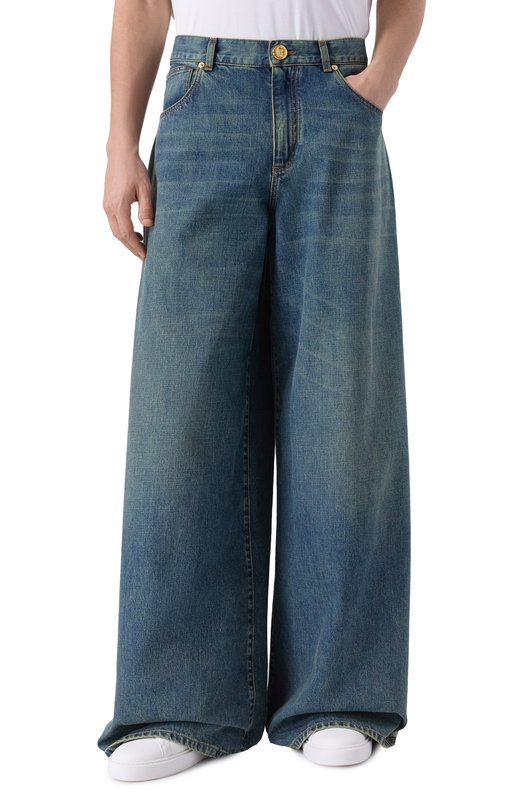 Джинсы Balmain FH0ML165/DG04 Синий  FH0ML165/DG04 Фото 3