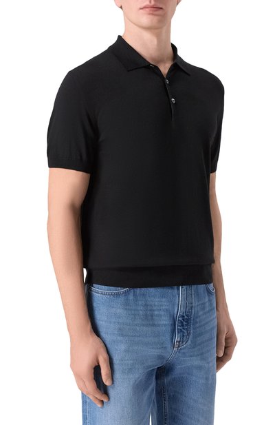 Шерстяное поло CORNELIANI, арт. 26M521-2625126, фото 3