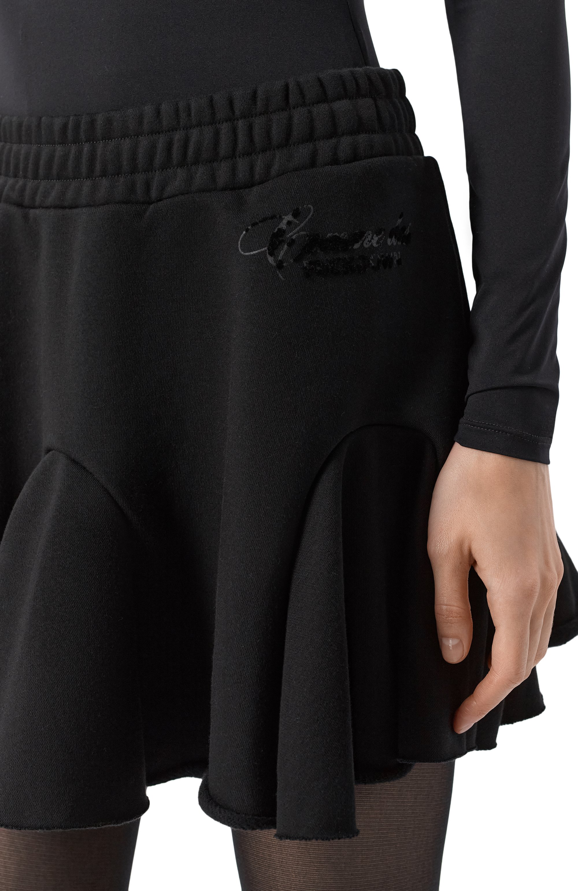 Хлопковая юбка COMME DES FUCKDOWN, арт. CFABW01394, фото 5