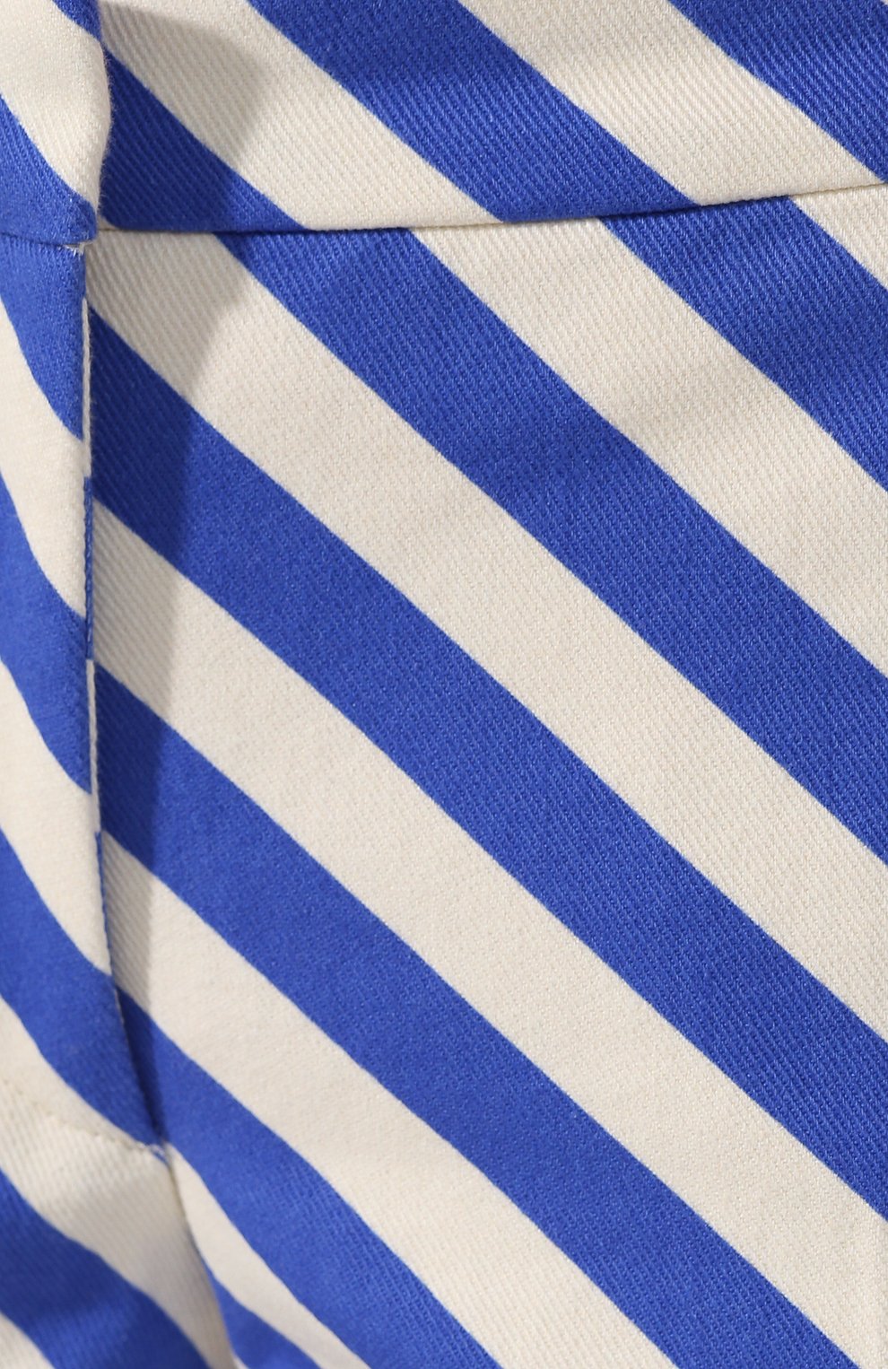 Хлопковые брюки DRIES VAN NOTEN синего цвета по цене 36300 руб., арт. 191-30958-7112, фото 5 Хлопковые брюки DRIES VAN NOTEN, арт. 191-30958-7112, фото 5