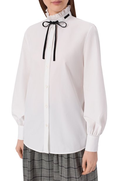 Хлопковая рубашка VALENTINO, арт. 8B3AB845/4HP, фото 3