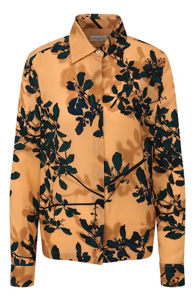 Женская блузка с принтом DRIES VAN NOTEN, арт. 192-10702-8412