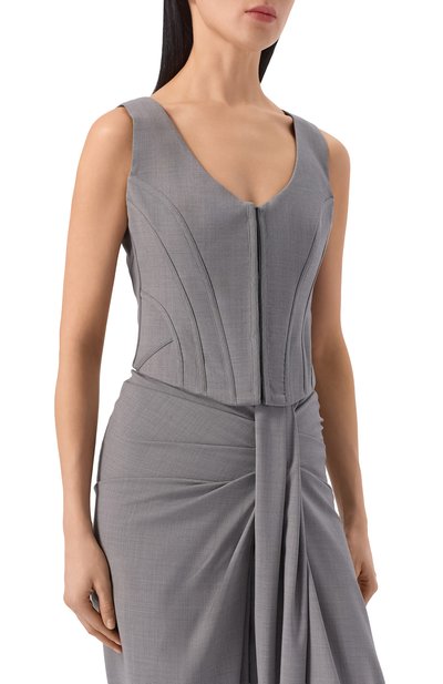 Шерстяной топ GIUSEPPE DI MORABITO, арт. 06PST0405 16327C, фото 3