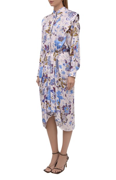 Платье из вискозы ISABEL MARANT ETOILE, арт. R02025-21A023E/0KLEYA, фото 3