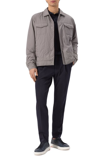 Мужская шелковое поло CORNELIANI, арт. 25M541-2525170