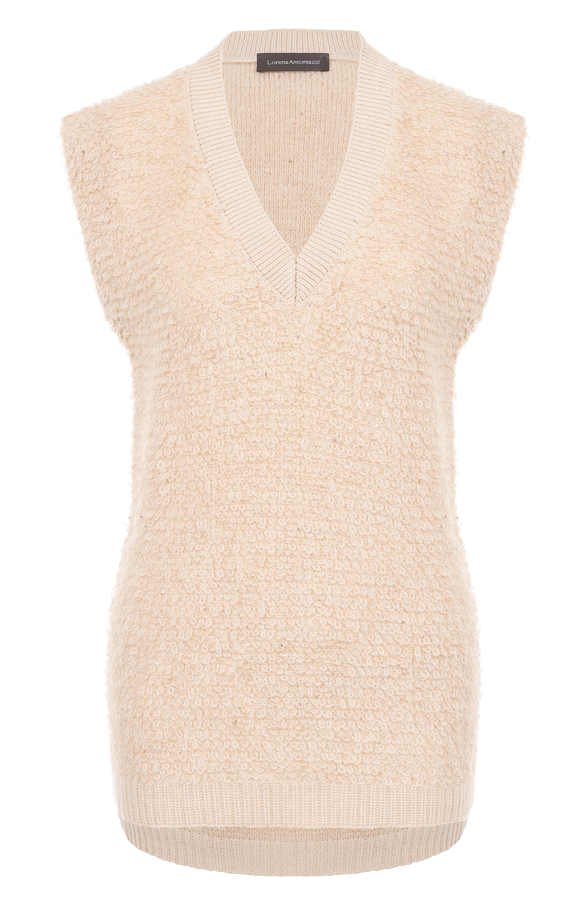 Жилет из шерсти и вискозы LORENA ANTONIAZZI, арт. MJ15A/2988, фото 1