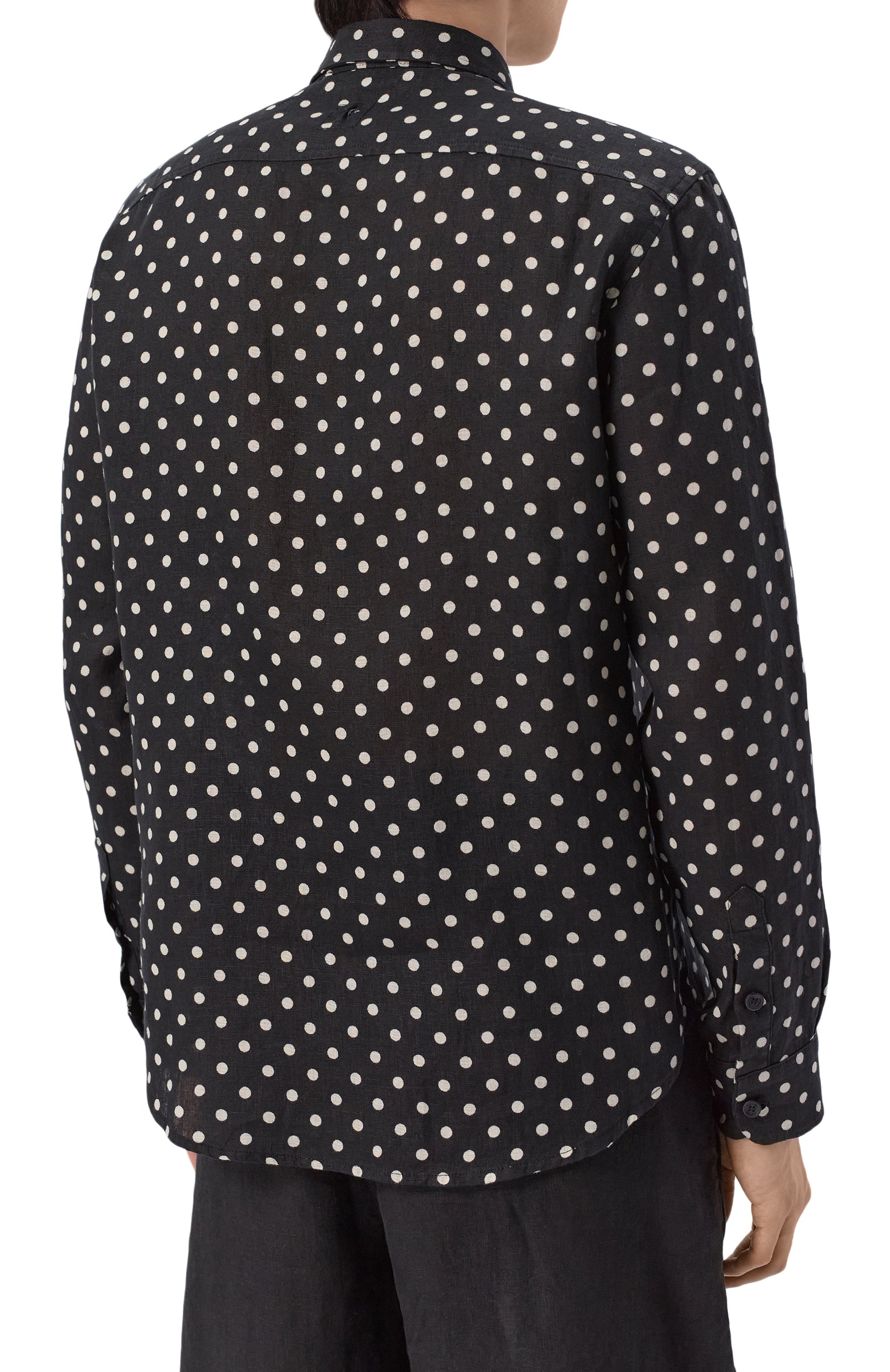 Льняная рубашка HANNES ROETHER, арт. A29SAM.4060, фото 4