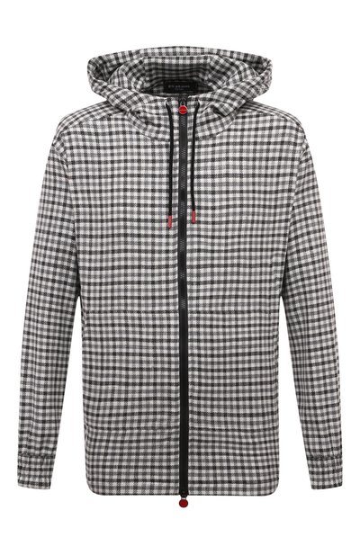 Мужской толстовка из шерсти и шелка KITON, арт. UMC010K0643C