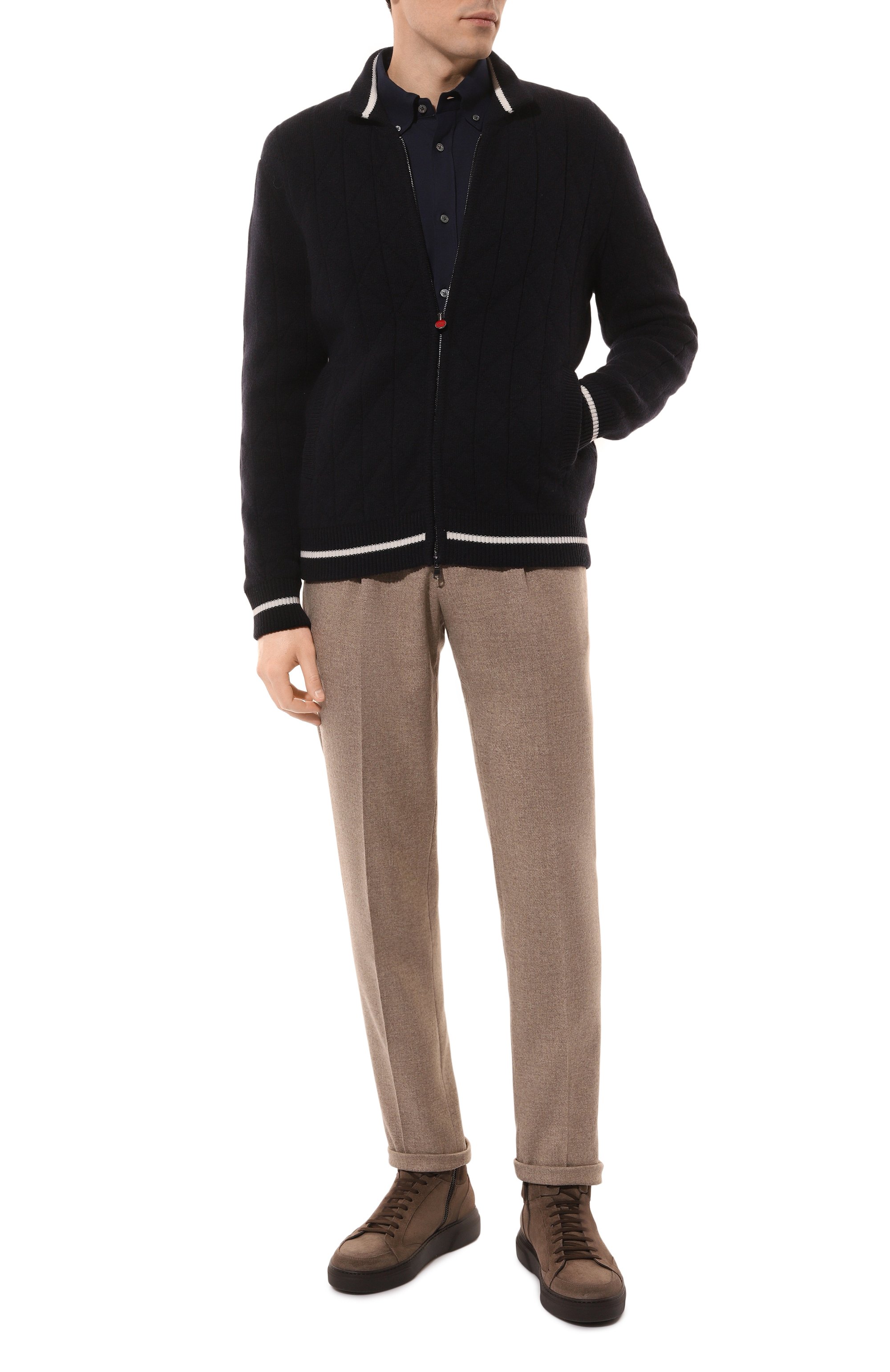 Хлопковая рубашка ZEGNA, арт. SRB4/UEX35A8, фото 2