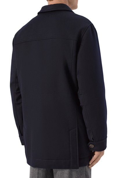 Кашемировая куртка BRUNELLO CUCINELLI темно-синего цвета по цене 1160000 руб., арт. MM4006006, фото 4 Кашемировая куртка BRUNELLO CUCINELLI, арт. MM4006006, фото 4