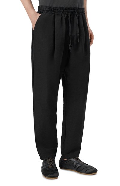 Брюки NEVER ENOUGH черного цвета по цене 39950 руб., арт. 2B5M019-148/MPA020 W138, фото 3 Брюки NEVER ENOUGH, арт. 2B5M019-148/MPA020 W138, фото 3